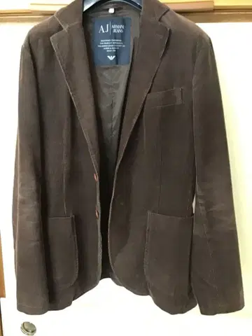 아르마니진 코듀로이 테일러드 자켓