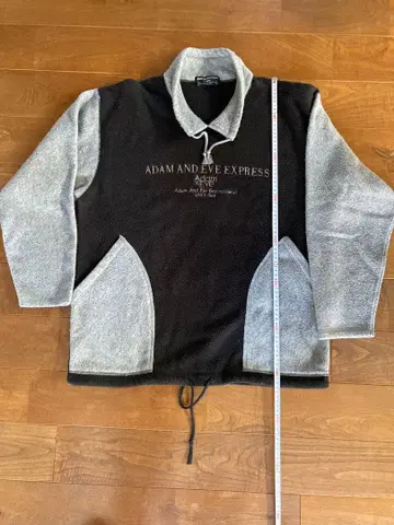 Adam & Eve 로고 기모 맨투맨 L