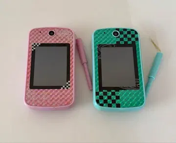 귀멸의 칼날 POD 휴대용 게임기 핑크&그린