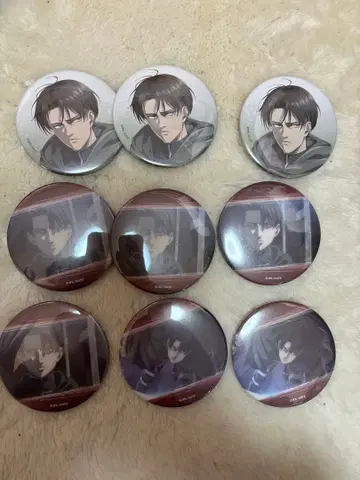 진격의 거인 리바이 캔뱃지