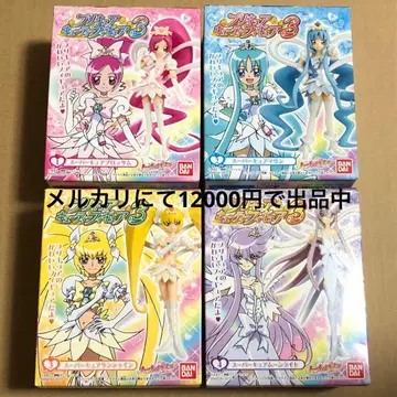 하트캐치 프리큐어 슈퍼 실루엣 큐티 피규어 4종 미개봉