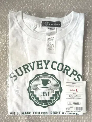 진격의 거인 칼리지 T셔츠 리바이