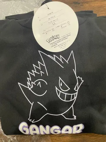 포켓몬 겐가 T셔츠 LL사이즈 블랙