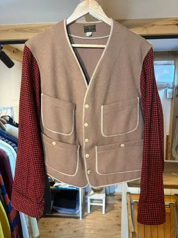 30s vintage LLBEAN 헌팅 베스트 자켓 42