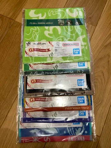 미세스 그린애플 제일복권 G상 자카드 타월 컴프 6종