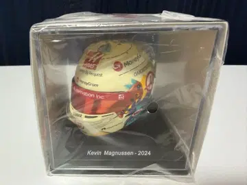 F1 케빈 마그누센 선수 스파크제 1/5 스케일 미니 헬멧