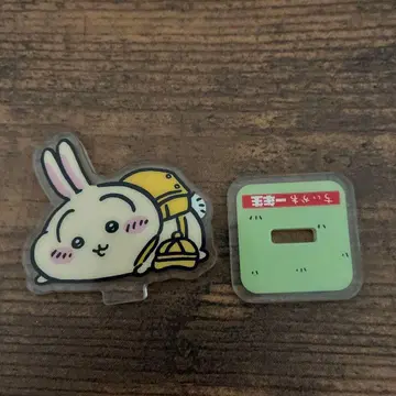 치이카와 (먼작귀) 1학년 토끼 아크릴 스탠드 게임 박스 아크릴 스탠드