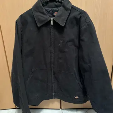 디키즈 블랙 코튼 자켓