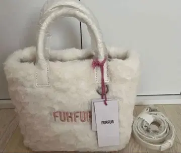 FURFUR 한정 컬러 에코 퍼 토트백 LPNK