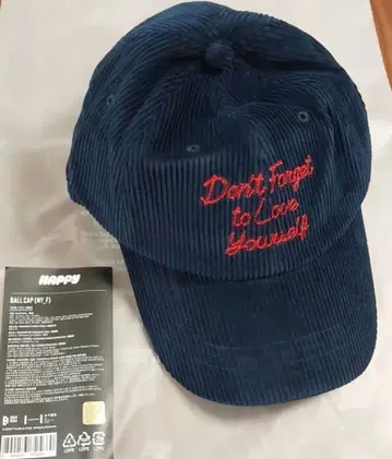 [ 미사용 새상품 ] BTS JIN 캡 Happy Ball Cap