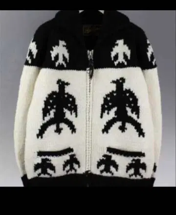 CALEE 썬더버드 카우 니트 가디건