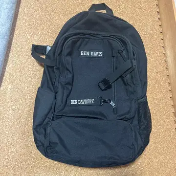 BEN DAVIS 블랙 백팩