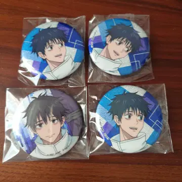 주술회전0 라메키라 캔뱃지 오토코츠