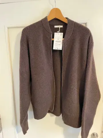 ZARA 브라운 가디건 L/XL