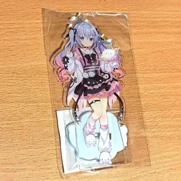 주문은 토끼입니까? 네이비 카페 아틀레 아키하바라 아크릴 스탠드 치노