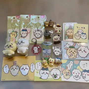 치이카와 캐릭터 굿즈 세트 21점