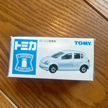 토미카 로손 영업 자동차 화이트
