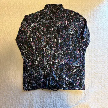 CABANE de ZUCCa 주카 모자이크 바틱 스냅 셔츠 M