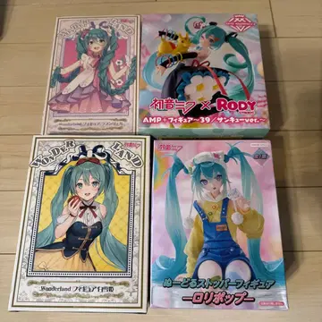 하츠네 미쿠 피규어 4개 세트