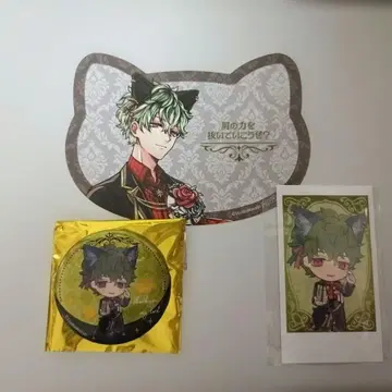 악마고양이 난자 콜라보 하나마루 랜덤 캔뱃지 사진풍 카드 구매 혜택