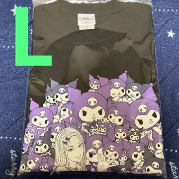 이토 준지 라기트 T셔츠 갸루 토미에 토미에 쿠로미 산리오 L사이즈