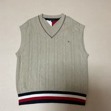 타미힐피거 니트 베스트 남성용 L 사이즈