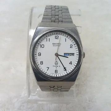 SEIKO TYPE II 쿼츠 손목시계 빈티지
