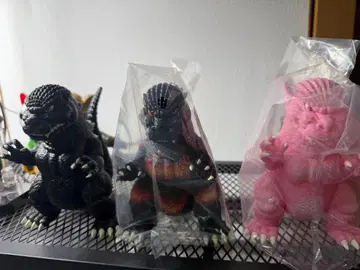 판타지 토이즈 고질라 소프트 비닐 3체 세트