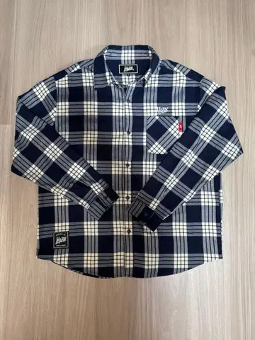 MOBB 셔츠 XL 플란넬 셔츠 체크 셔츠 상의