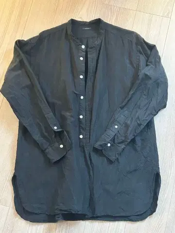 LENO 긴팔 실크 린넨 셔츠