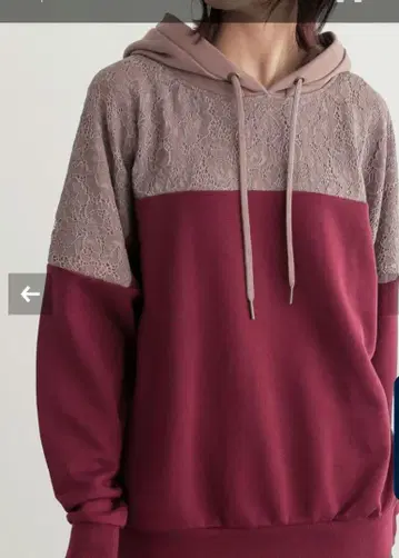 오샤레 워커 누아르 와인 레드 후드 부착 후드티 에코 메루카리 발송