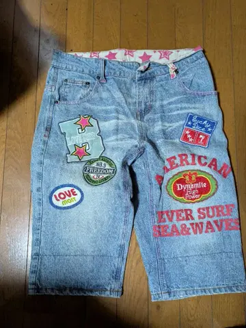 데미지 데님 BUZZ SPUNKY? 헤이세이 갸루 남자 멘즈에그