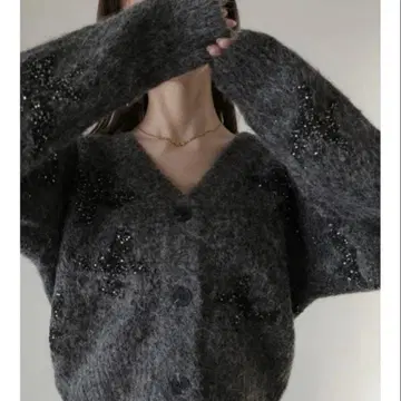 amel 버터플라이 비쥬 가디건