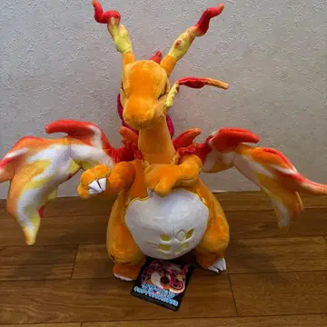 포켓몬 리자몽 키다이맥스 모습 봉제 인형