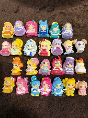 프리큐어 소프트 비닐 인형 인형 띄우기 26체 세트