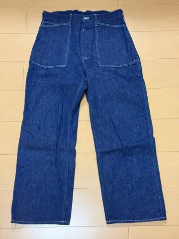 더 리얼 맥코이 데님 베이커 팬츠