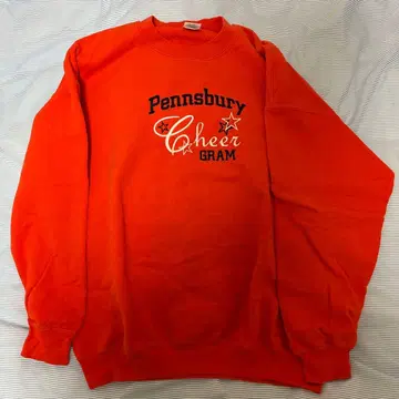 GILDAN Pennsbury Cheer Gram XL 오렌지 맨투맨