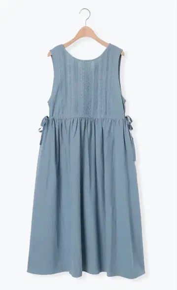 sm2 사만사 모스모스 레이스 부착 민소매 원피스 블루 S 새상품