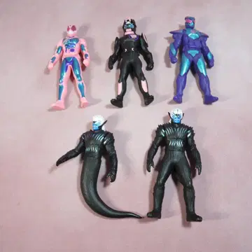 라이더 히어로 시리즈 가면라이더 리바이스 악마 바이스 소프트 비닐 5체