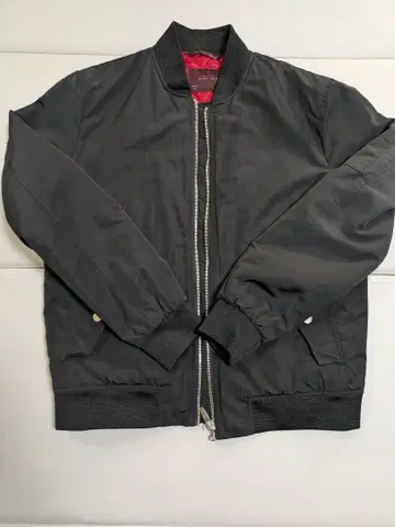 ZARA MAN MA-1 블랙 남성용 L