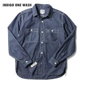 휴스턴 USA COTTON 샴브레이 워크 셔츠 40697 L