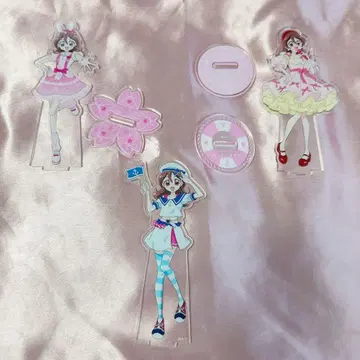 너와 아이돌 프리큐어 사쿠라 우타 아크릴 스탠드 세트