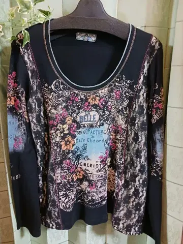 바닐라 슈가 미국제 코튼 티셔츠