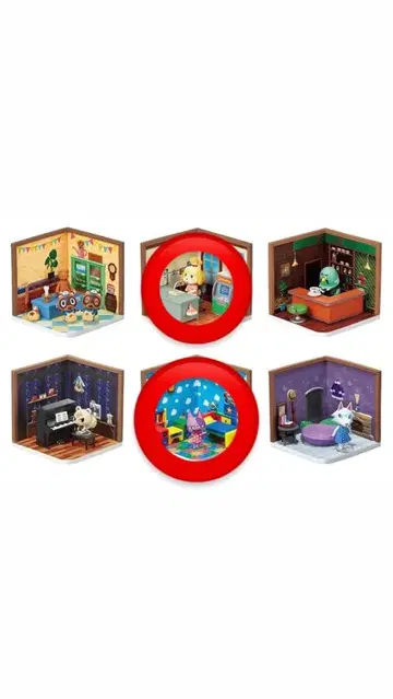 해피룸 동물의 숲 여울 니코반