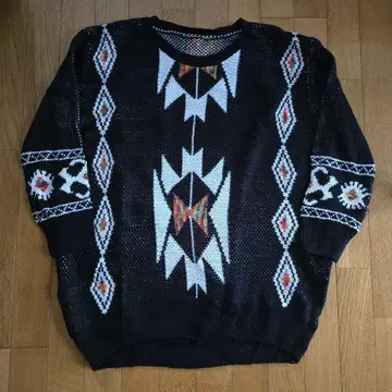 네이티브 무늬 니트 2장 세트