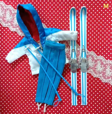 태미 인형 스키 세트 IDEAL 쇼와 레트로 옷 갈아입히기 인형