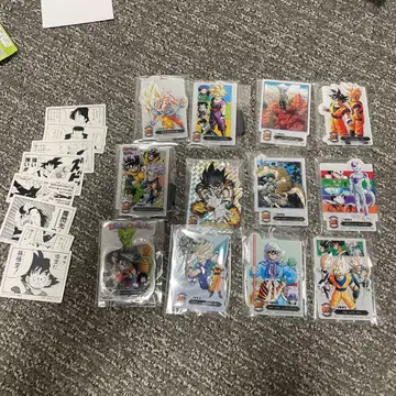 드래곤볼 40주년 제일복권 그 첫 번째 아크릴 스탠드 12장 세트