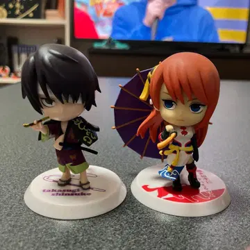 은혼 미니 피규어 타카스기 신스케 카구라 2체 세트