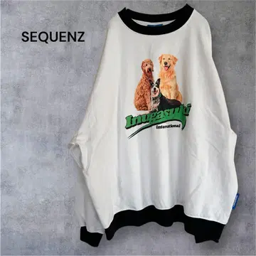 SEQUENZ 이누가스키 프린트 속기모 XL 오버 사이즈