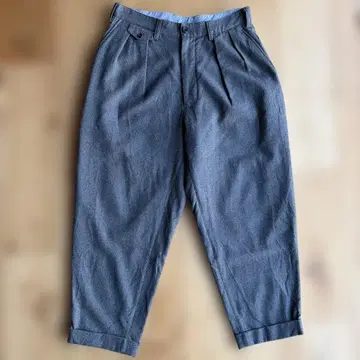 BEAMS PLUS 울 트라우저스 (그레이) S